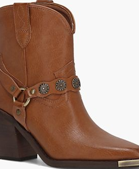 Women's Ashlyn Mini Concho Block Heel Booties