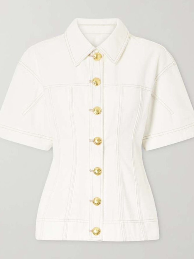 Liliana denim shirt