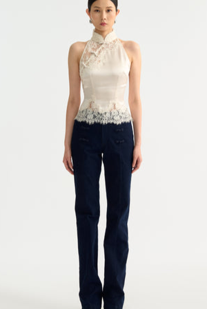 Elva Satin Top