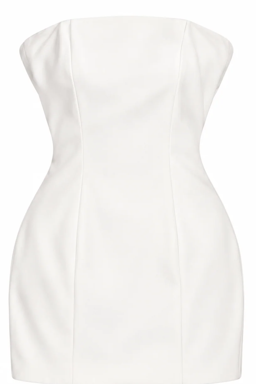 Nadine Merabi White Dress - S/M (Like New)