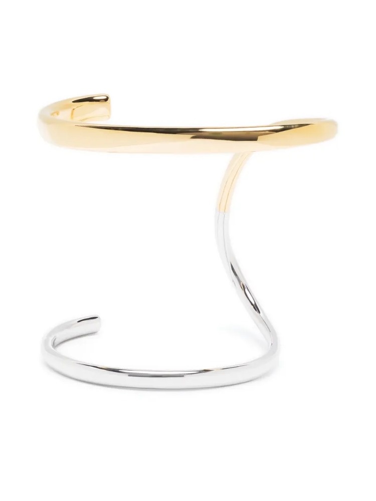 Surma gold-plated cuff bracelet