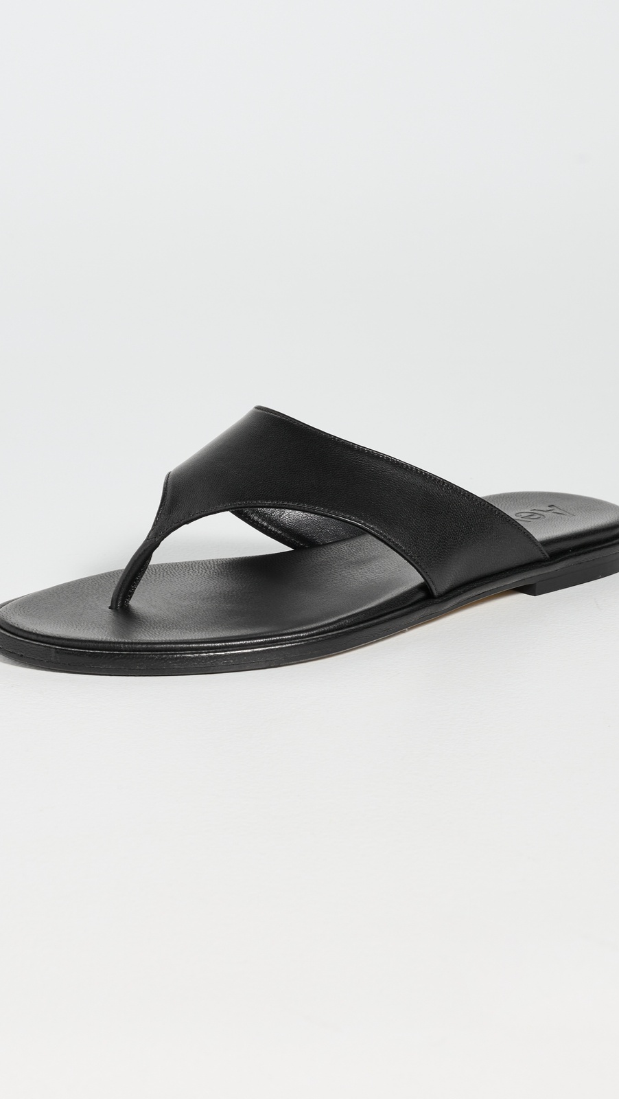 AEYDE Amaya Nappa Leather Black Sandals