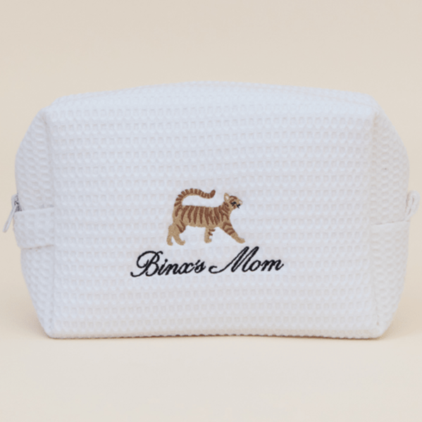 ABBODE Cat Mom Waffle Pouch