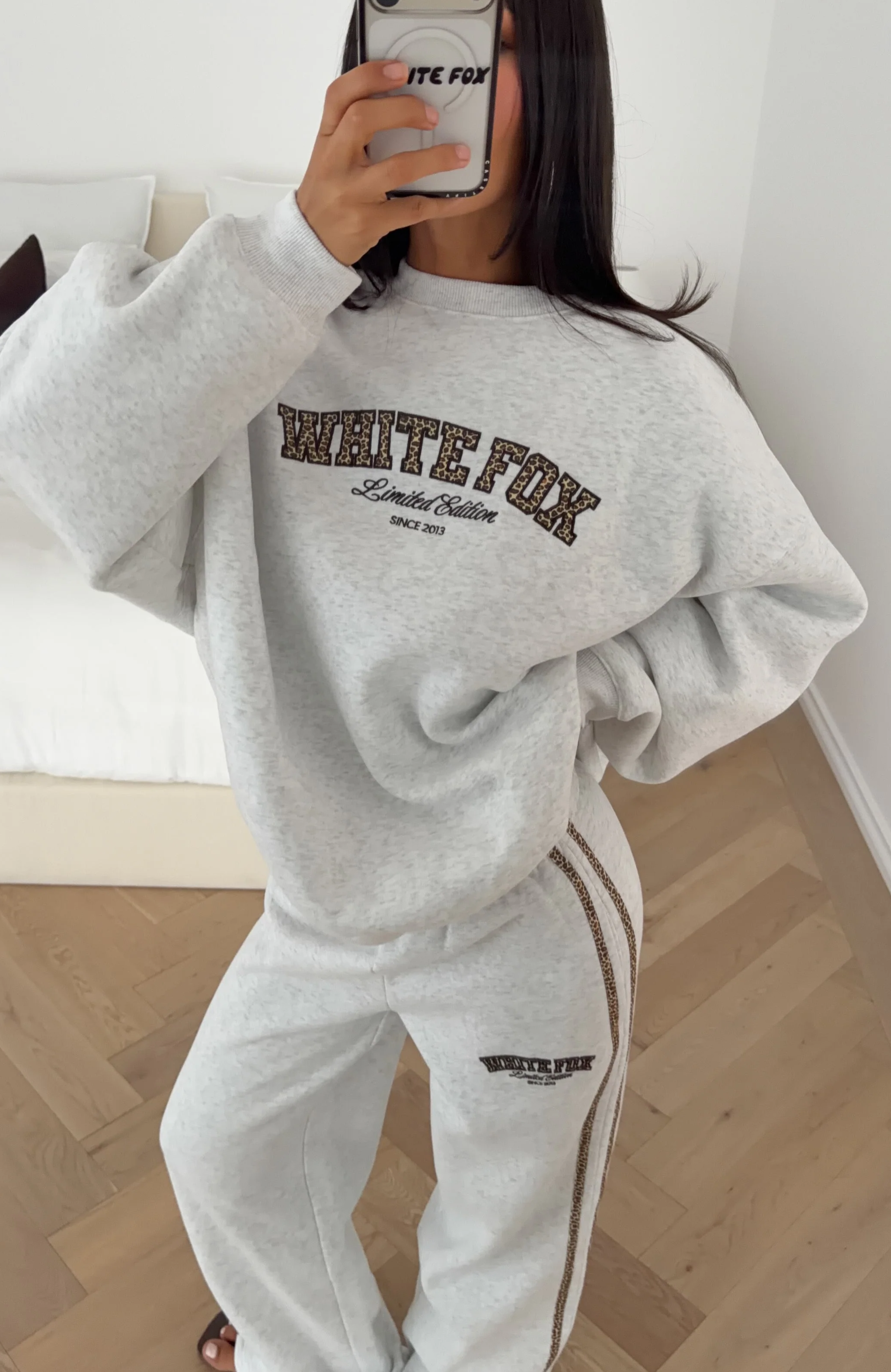 Perfect Harmony Oversized Sweater Grey Marle
