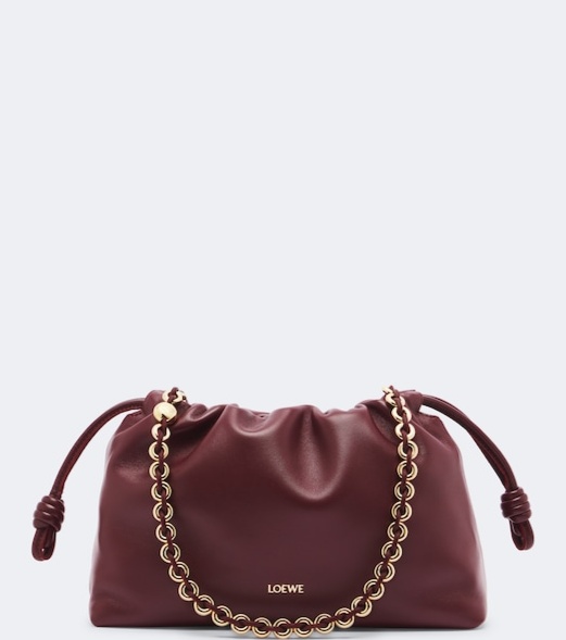 Flamenco Medium leather clutch