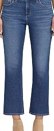 Women's Eloise Mid Rise Cropped Bootcut Jeans