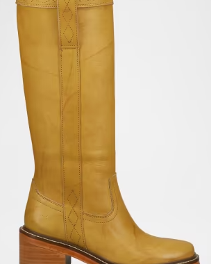 Kate Oiled Leather Pull-On Boots