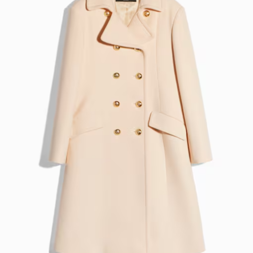 Textured wool coat