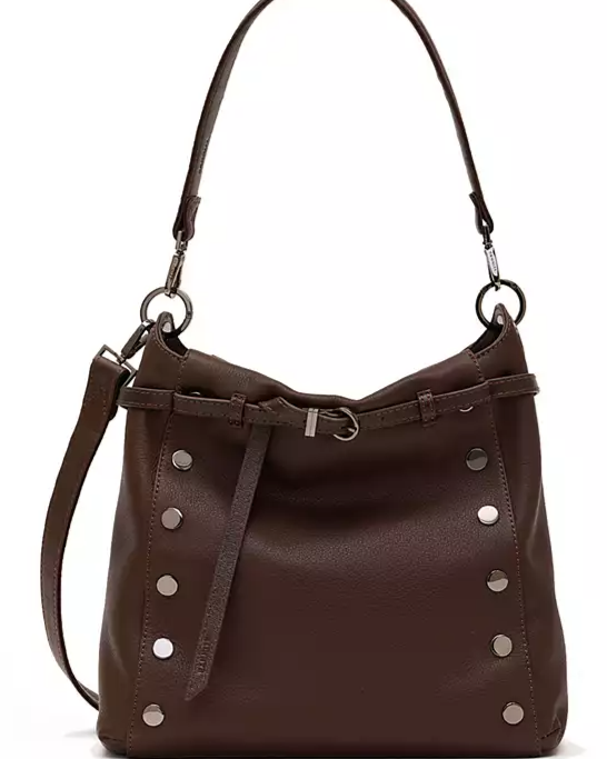 Bryant Large Studded Leather Crossbody Bag