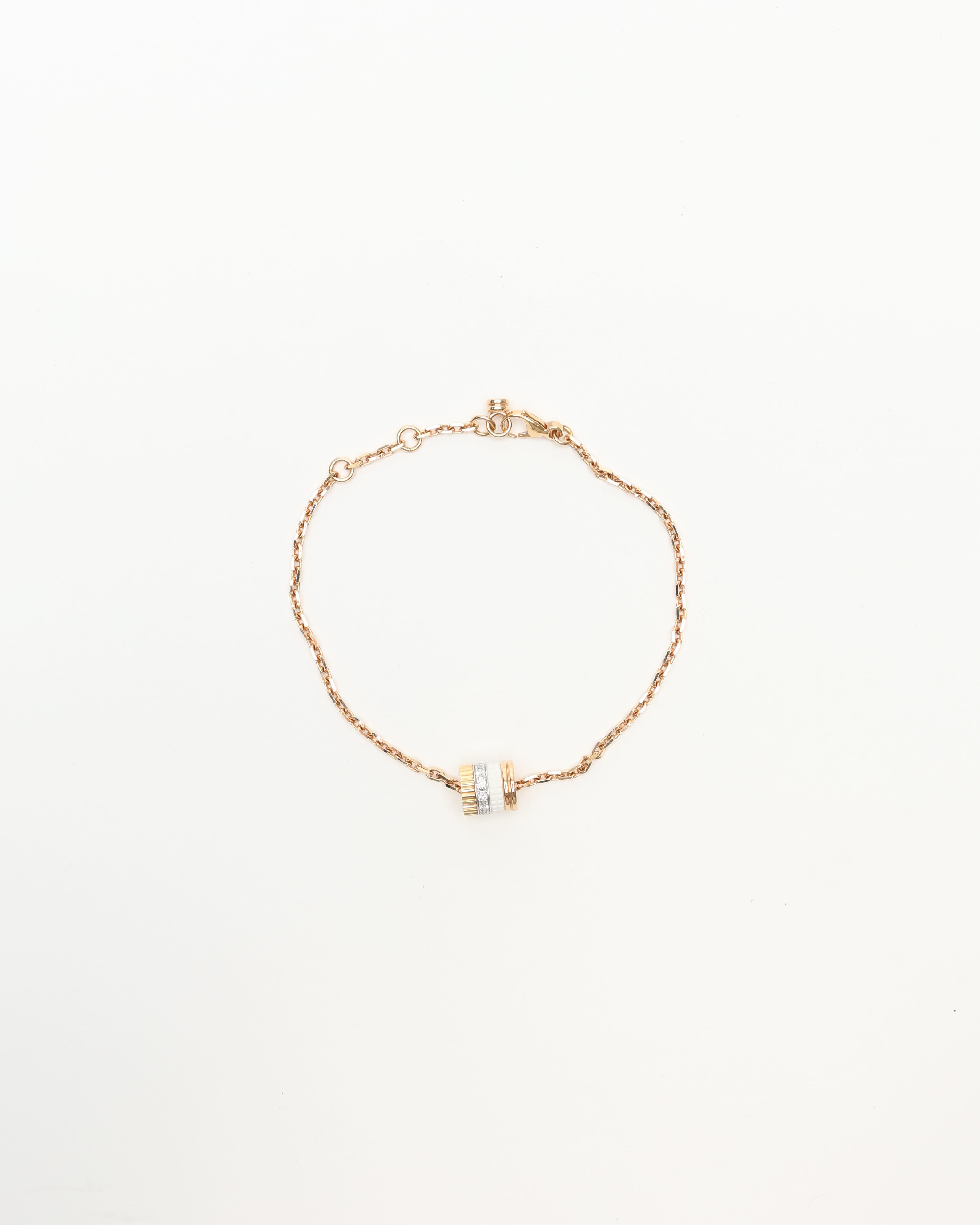 Boucheron Quatre Classic Diamond Chain Bracelet Full Set