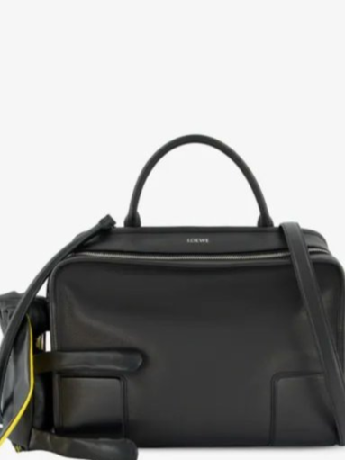x Cosima Von Bonin large Amazona 180 Lazy Dog leather tote bag