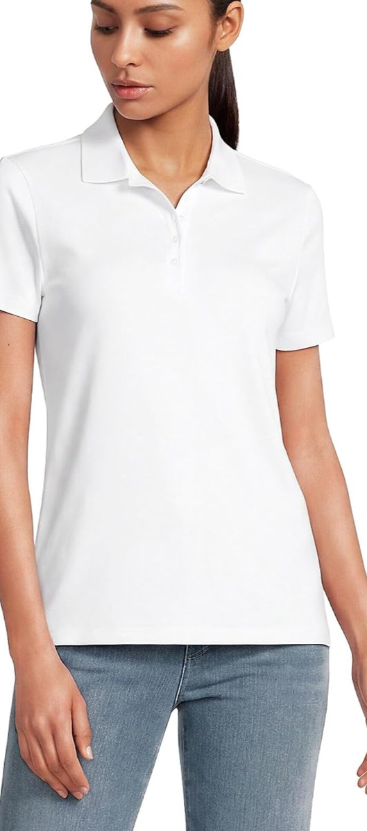 Women's American-Grown Supima Cotton Polo Shirt