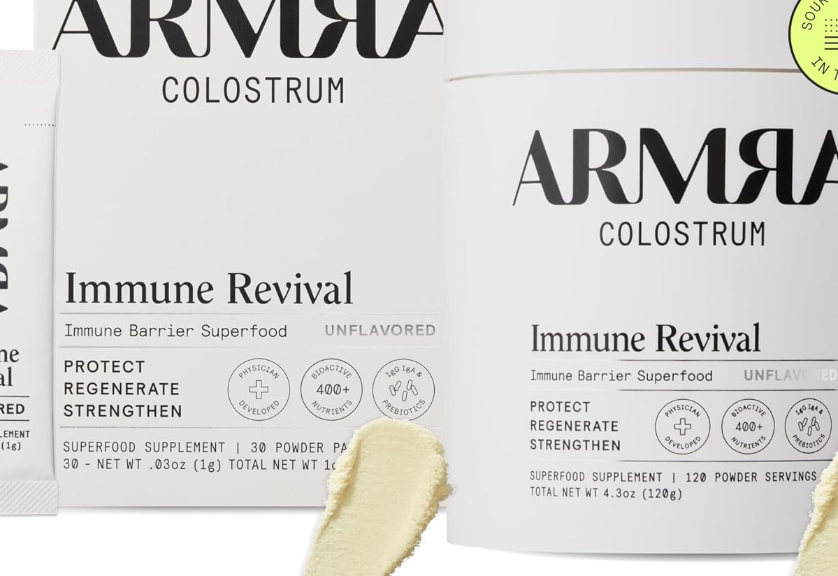 ARMRA Colostrum Powder, Unflavored Bundle, 150 Servings