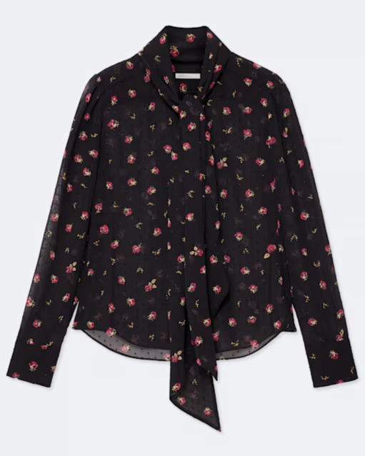 Iris Bow-Detail Shirt