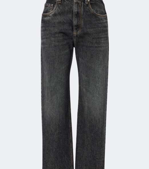 Cropped jeans