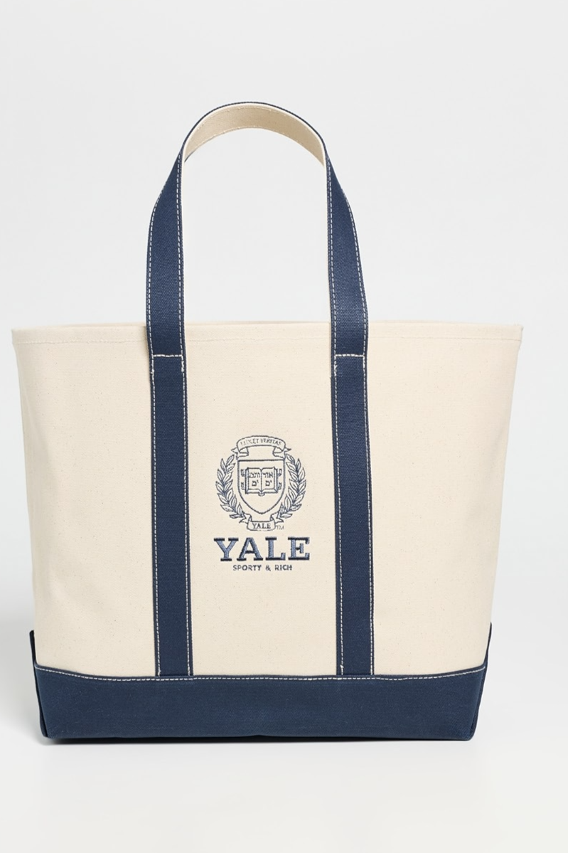 Yale Crest Tote Bag