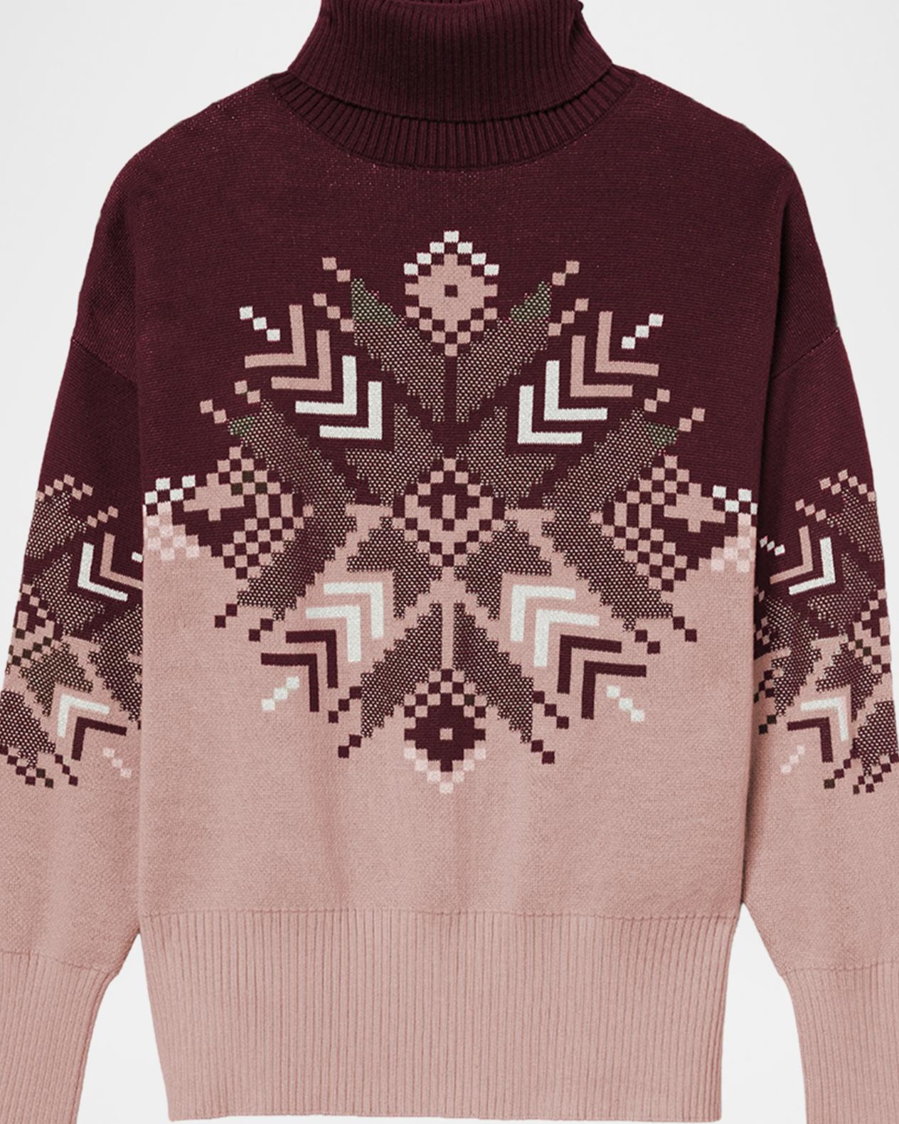 Snowflake Ellis Turtleneck Sweater