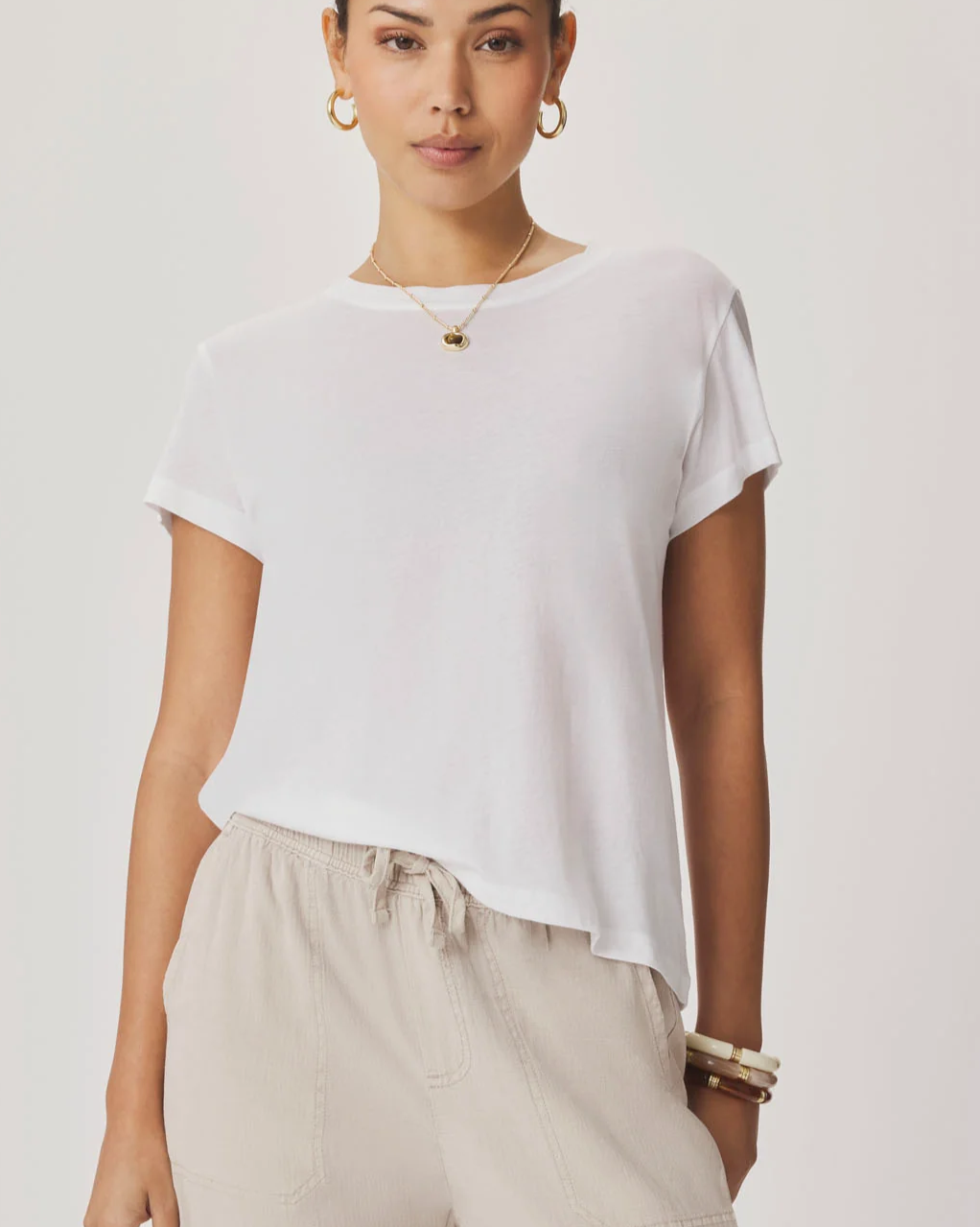 The Lila Climate Beneficial™ Verified Cotton Crew-Neck Tee