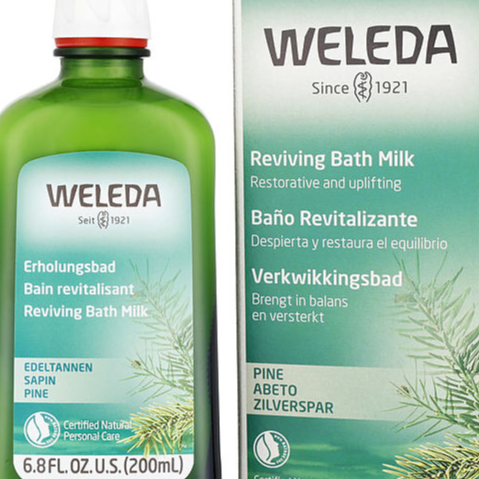 Weleda Pine Reviving Bath Milk 200ml/6.8oz