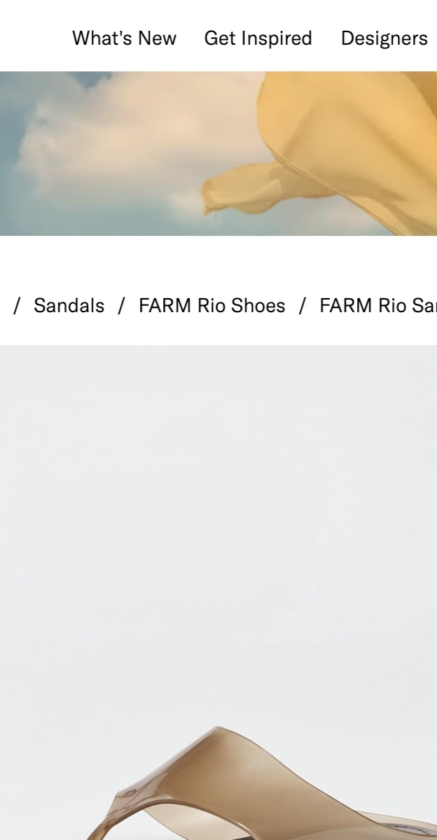 Jelly Thong Flat Sandals