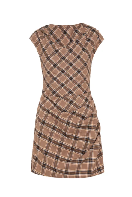 Dalancey Dress in Academy Plaid