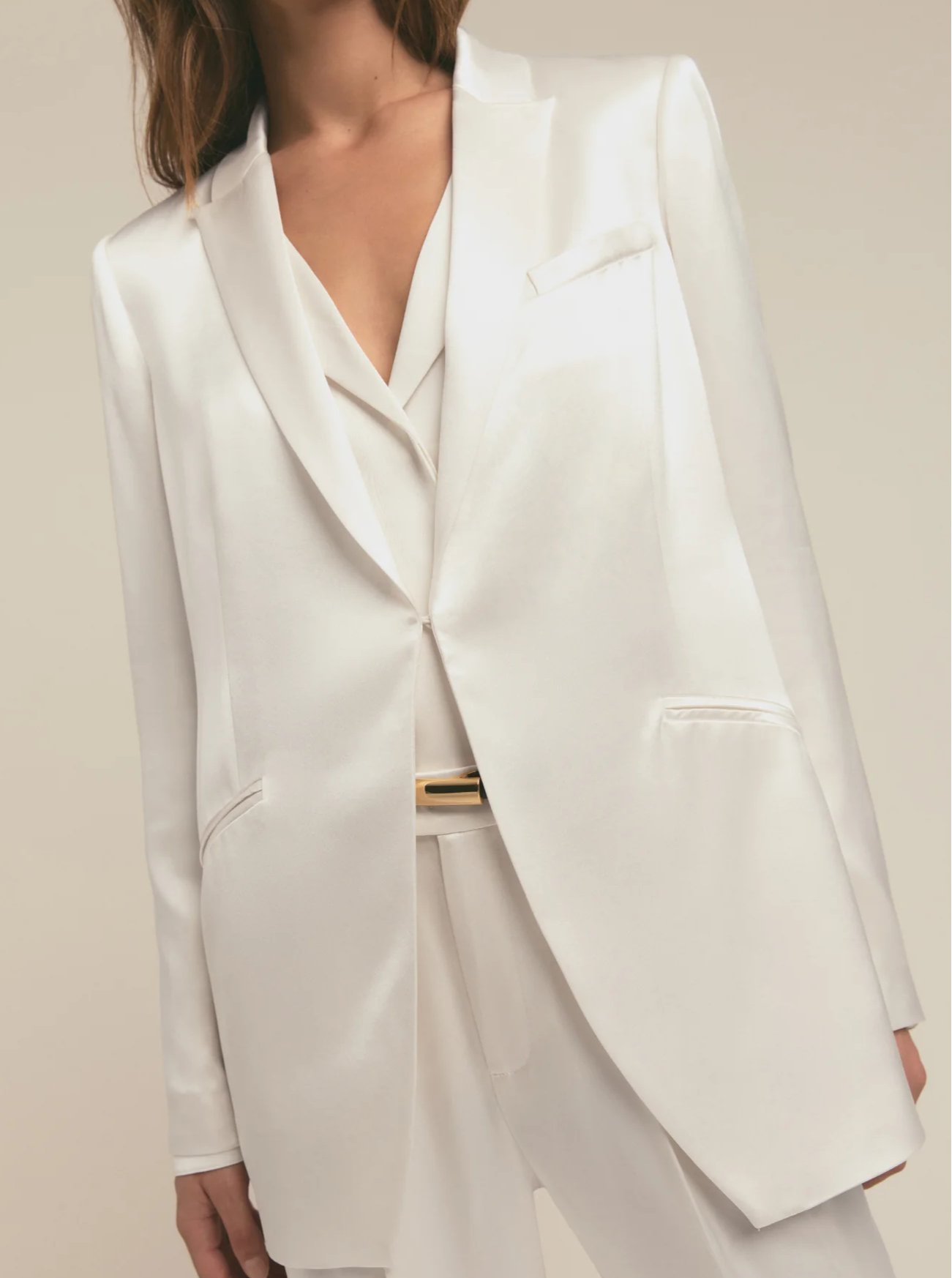 The Satin Blazer