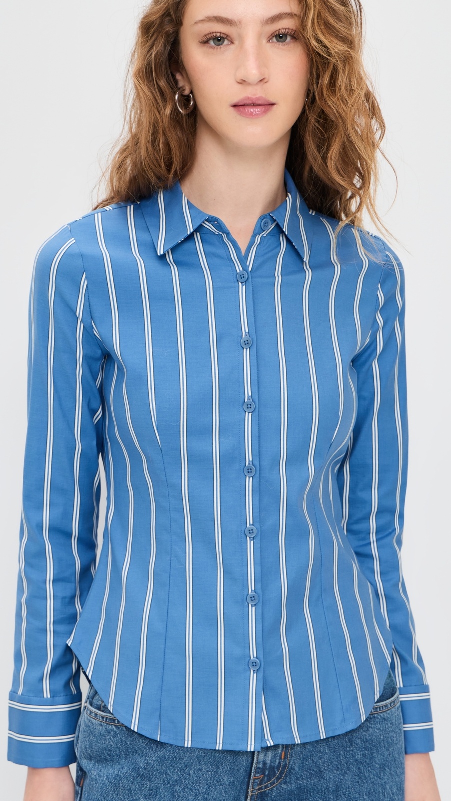 Reformation Raya Fitted Shirt