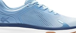KURU Atom Fusion Arch Support Walking Sneakers - Mist Blue/Twilight Purple