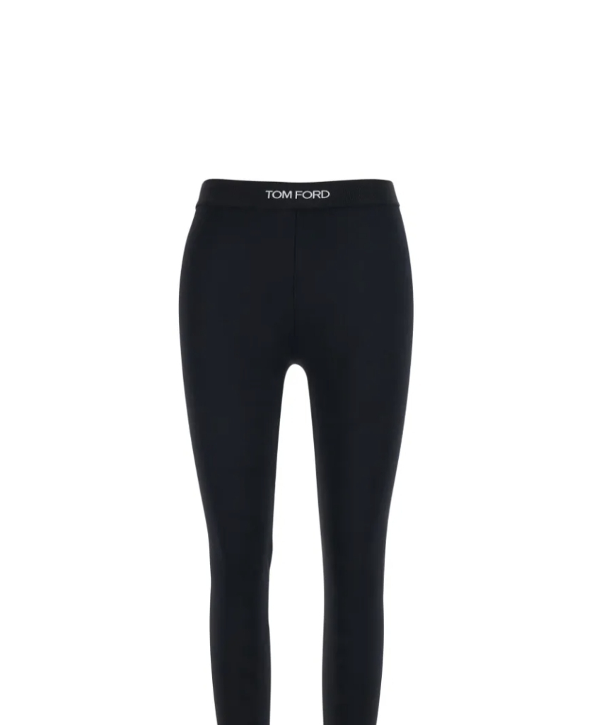 logo-waistband leggings