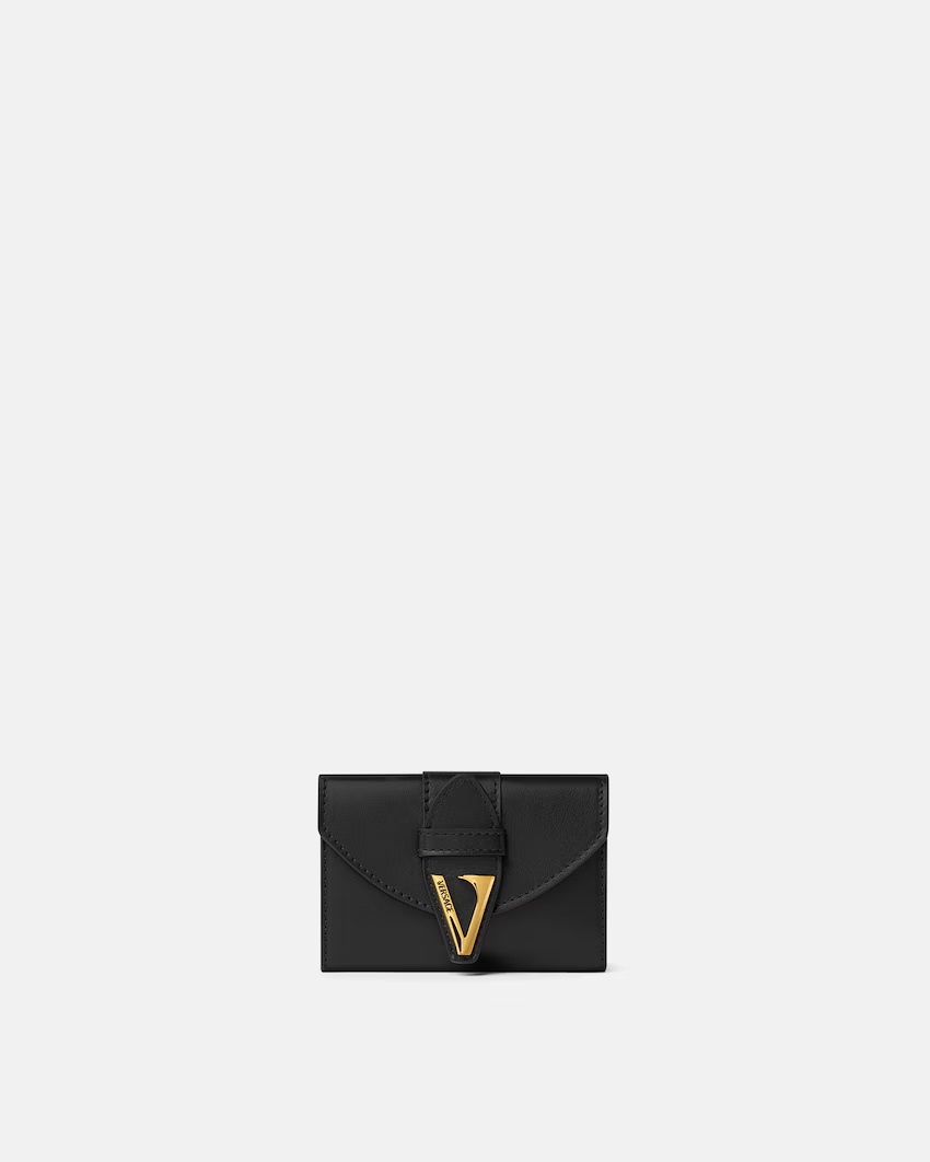 V Leather Wallet