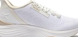 KURU Atom 2 Arch Support Walking Sneakers - Bright White/Sand