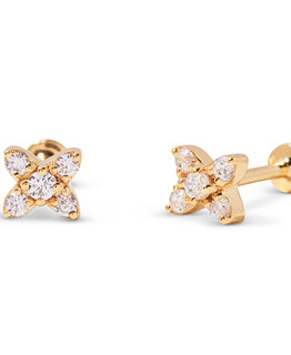 Zola Flower Flat Back Earring