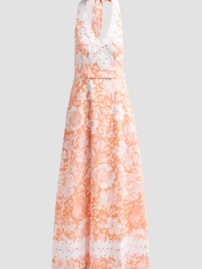 Belinda Budding Romance Print Maxi Dress