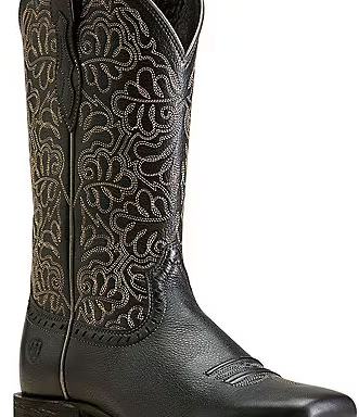 Ariat Women's Round Up Remuda Leather Western Boots