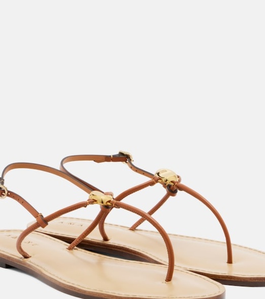 Naivasha leather thong sandals