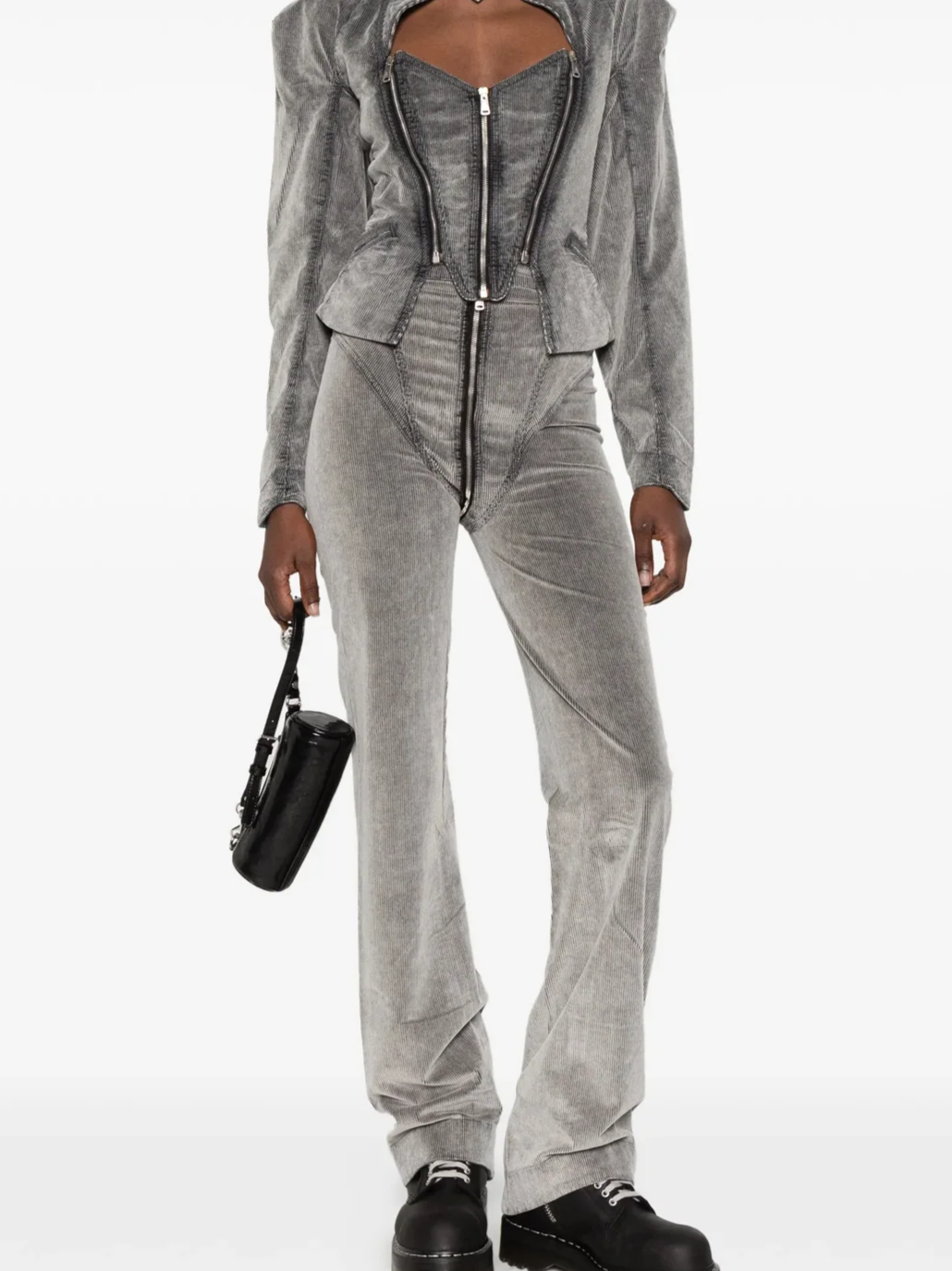 Vivienne Westwood Ant Zip-detail Corduroy Trousers