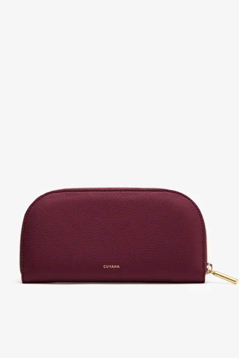 Curved Zip Wallet