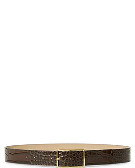 Women's Milla Croc Embossed Belt