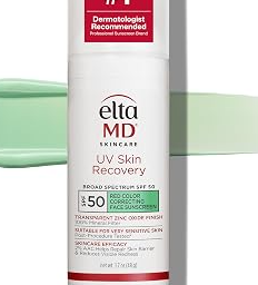 UV Skin Recovery 100% Mineral Face Sunscreen, SPF 50
