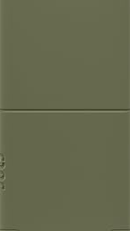 Checked Trunk Suitcase, Zipperless Opening, 26.8", Matte Moss Green