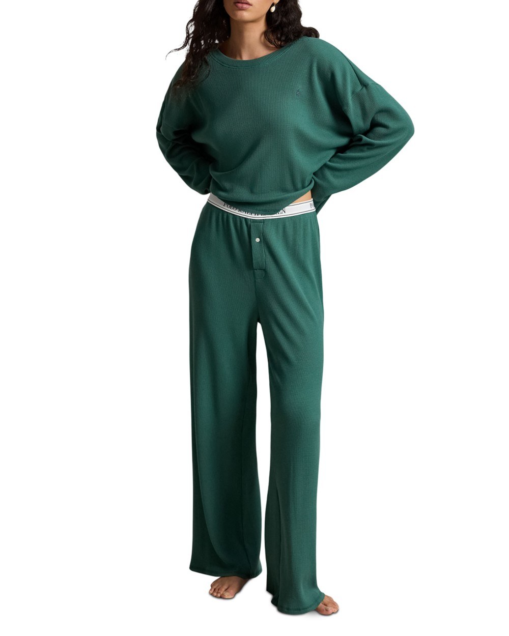 Waffle Pajama Set