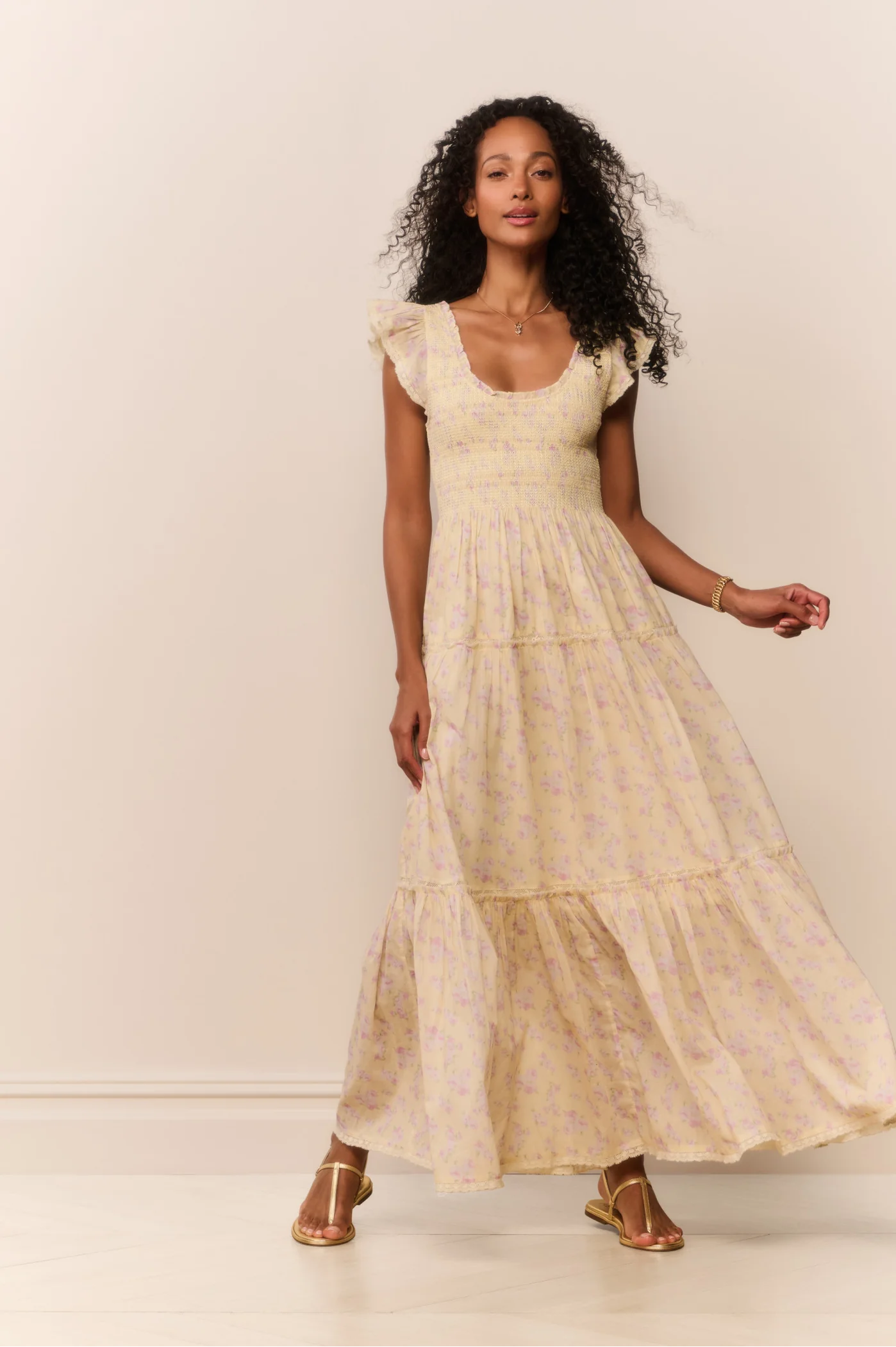 Chessie Blooming Floral Maxi Dress