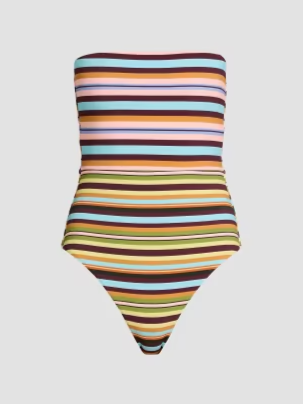 Amber Strapless One-Piece Swimsuit