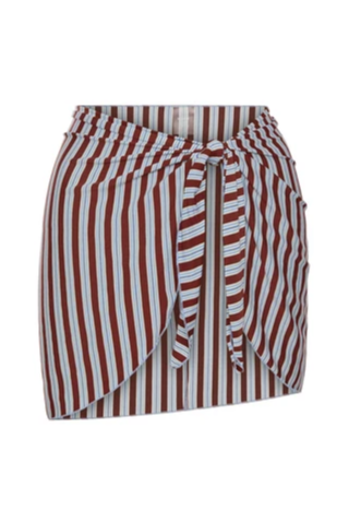 St. Barth's Skirt - Milano Stripe