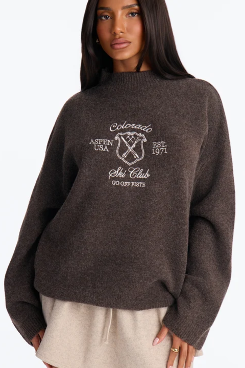 French Alps Getaway Pullover Sweater