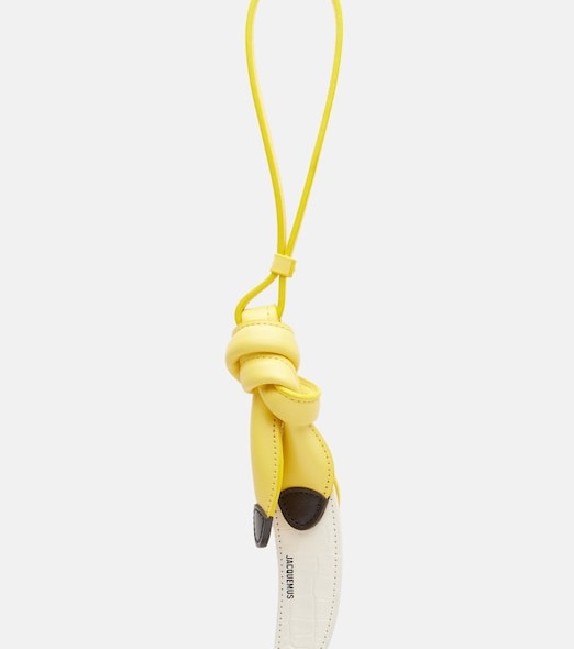 Le Banane Small Leather Bag Charm