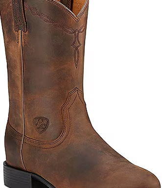 Ariat Women's Heritage Roper Leather Mid Calf Western Boots