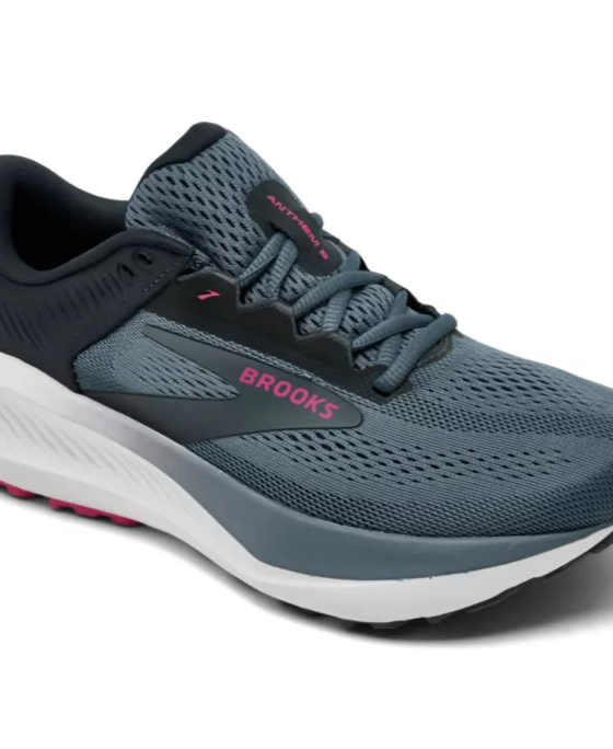 Women's Anthem 8 Running Sneakers from Finish Line - Grey, Ebony