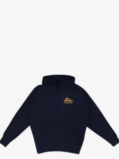 Unisphere logo-print hoodie