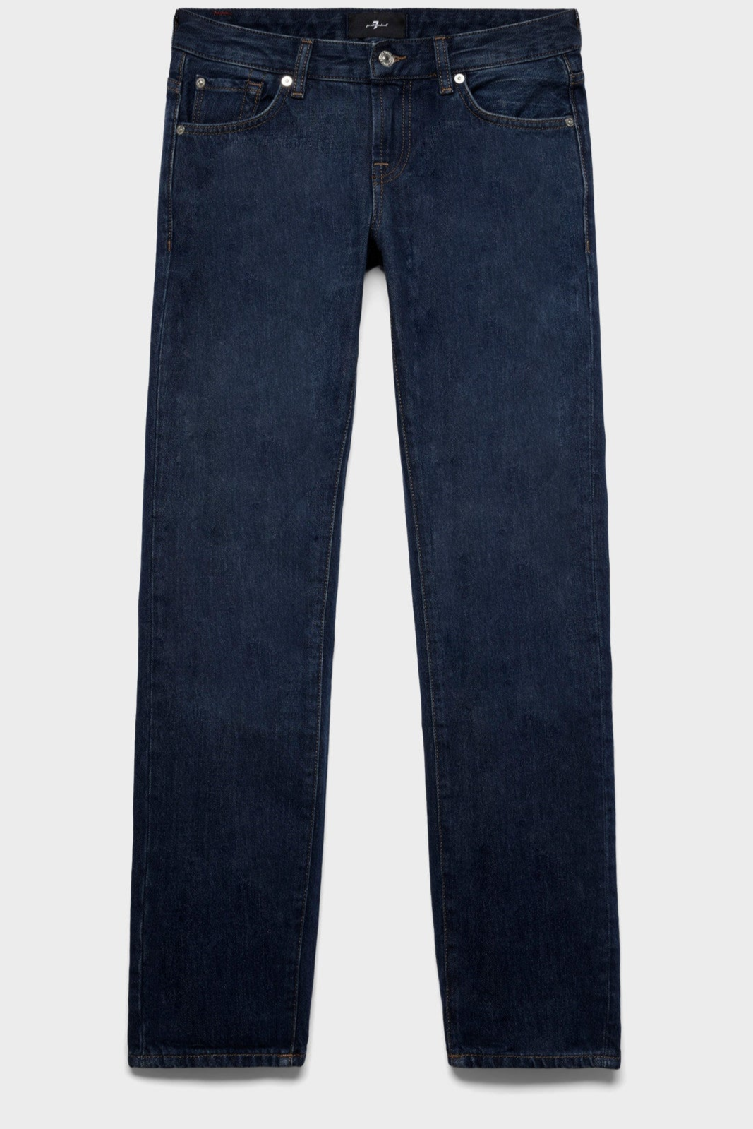 7 FOR ALL MANKIND LOW CIGARETTE in Denim Iron Blue